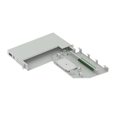 12 Cores Swing Patch Panel Optical Distribution Frame 19 Inch SC APC Type Fiber Optic Equipment No