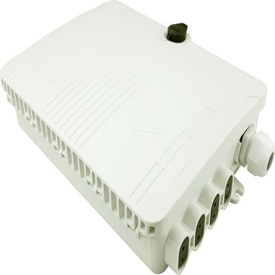 Wall Pole Mount Fiber Optic Distribution Box for Network FTTH IP65 Outdoor 8 Cores