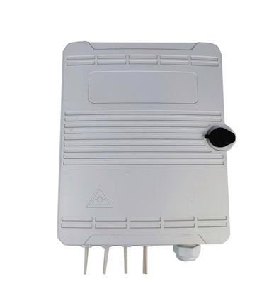 Wall Pole Mount Fiber Optic Distribution Box for Network FTTH IP65 Outdoor 8 Cores