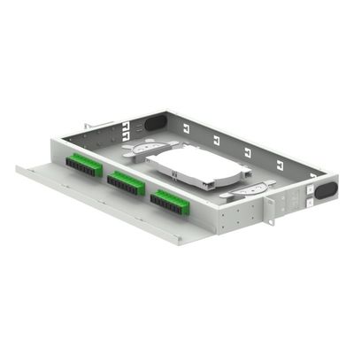 FTTH 96 Core Capacity Patch Panel 19 Inch Optical Distribution Frame with LC