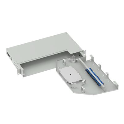 ODN Network 19 Inch Swing Patch Panel Fiber Optic Equipment with 12 Cores SC UPC Type 5