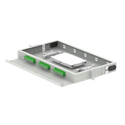 FTTH 96 Core Capacity Patch Panel 19 Inch Optical Distribution Frame with LC