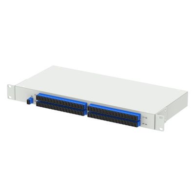 FTTX Ready 19-Inch Fiber Optic Splitter Panel for ODN Networks and FTTX Applications