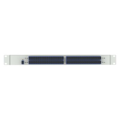 FTTX Ready 19-Inch Fiber Optic Splitter Panel for ODN Networks and FTTX Applications