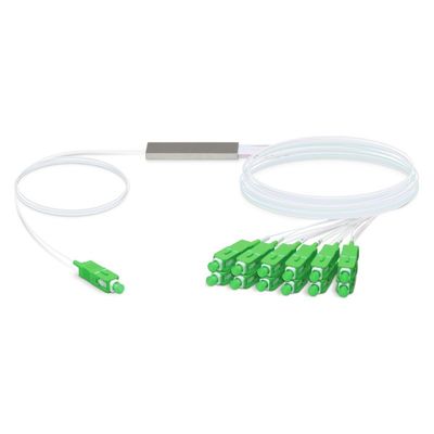 19-Inch Fiber Optic Splitter Panel Sub ODF LC Connector for Network FTTH SC Connector Type