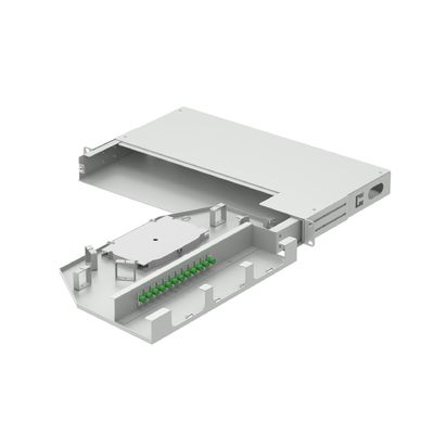 Sub Optic Distribution Frame 12 Cores 19 Inch FC APC Type Swing Patch Panel for Network FTTH