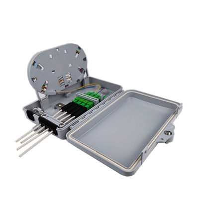 FTTH Network Access Outdoor IP65 4 Cores Fiber Optic Termination/Distribution Box Access