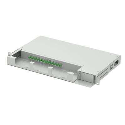 Sub Optic Distribution Frame 12 Cores 19 Inch FC APC Type Swing Patch Panel for Network FTTH