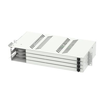 19 Inch Fiber Optic Patch Panel Sub ODF with SC LC Connectors and Cold Rolled Steel