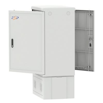 Wired LAN Network Outdoor Fiber Distribution Cabinet with 10 Time and IP65 Protection