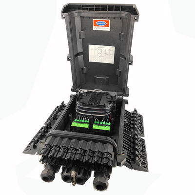16 Dropcable Ports Fiber Optic Distribution Box IP68 FTTH SC Connector Network FTTX Splitter