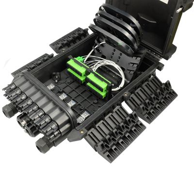 16 Dropcable Ports Fiber Optic Distribution Box IP68 FTTH SC Connector Network FTTX Splitter