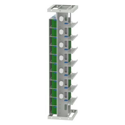 792 Cores Open Rack Fiber Optical Distribution Frame ODF Cabinet for Cable Management