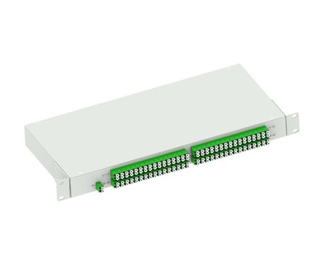 5 Time 19inch LC APC Type Fiber Optic Splitter Panel for FTTX Network Solutions