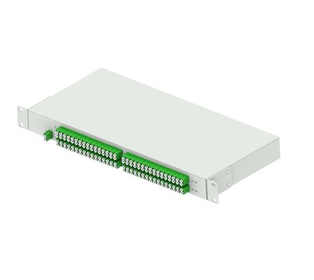 5 Time 19inch LC APC Type Fiber Optic Splitter Panel for FTTX Network Solutions