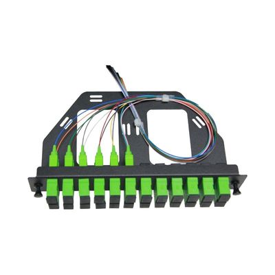 576 Cores High Density Flip Down 19 Inch Optic Fiber Patch Panel for Wired LAN Network