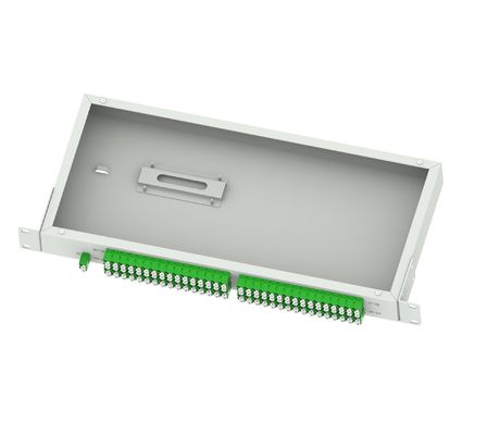 5 Time 19inch LC APC Type Fiber Optic Splitter Panel for FTTX Network Solutions