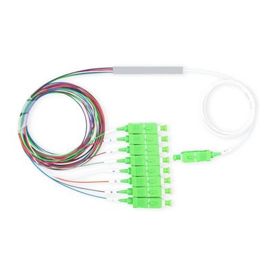 19-Inch Fiber Optic Splitter Panel Sub ODF LC Connector for Network FTTH SC Connector Type