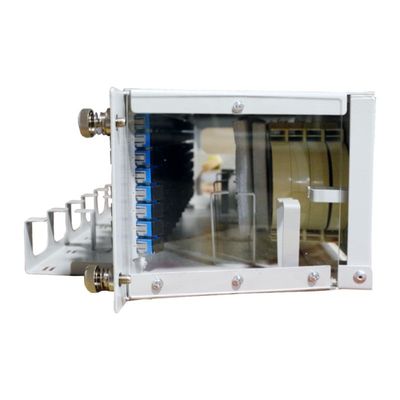 5 Time Gray 96cores 19 Inch Flip down Fiber Optic Patchpanel for Optical Equipment