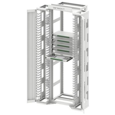 Cold Rolled Steel ODF for 19-Inch Standard Fiber Optical Distribution Frame in FTTH