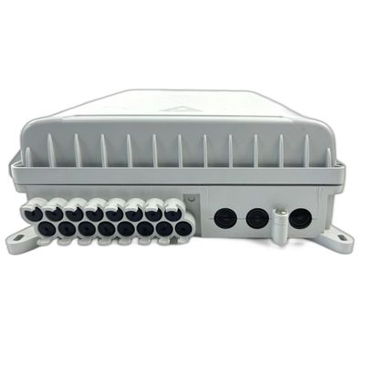 16 Cores Terminal SC Connector Fiber Optic Distribution Box for FTTH in 328*245*89mm