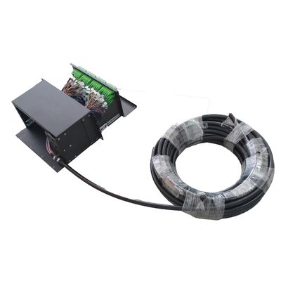 High Density Black Sub Optic Distribution Frame Fiber Patch Panel with 144 Cores