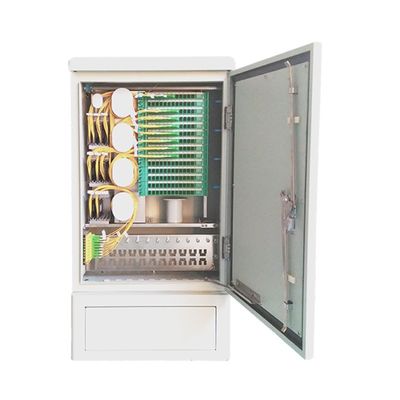 10 144-Core FTTH Outdoor Fiber Distribution Cabinet for Telecom Network High Capacity