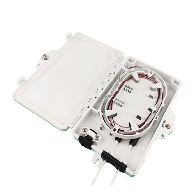 Network Distribution Access Outdoor FTTH IP65 Fiber Optic Termination Box 2 Cores PC ABS
