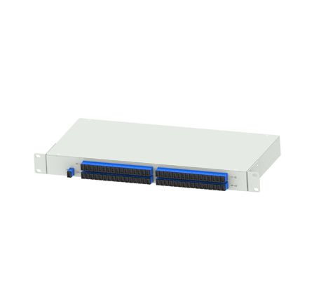 Data Center 19inch Fiber Optic Equipment SC UPC Type Optical Splitter Panel 5 Offered