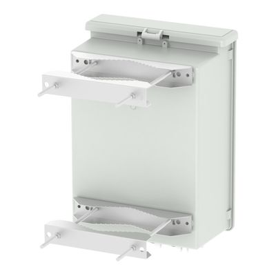 Gray 96 Cores Outdoor FTTH SC Fiber Optic Terminal Box Network Fiber Distribution Cajas