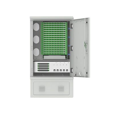 Outdoor FTTH Fiber Distribution Cabinet with SMC Material Design and Build