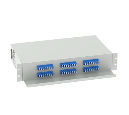 Sub Optic Distribution Frame 48 Ports 19 Inch LC UPC Patch Panel for Network FTTH Best