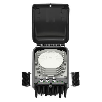 PC ABS 16 Cores FTTH Fiber Optic Terminal Box for Wall and Pole Mounting in Outdoor