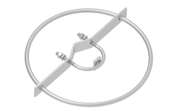 Outdoor Iron Pole Head Ring for Electrical Pole Mounting Used in FTTH Construction