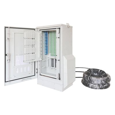 Outdoor FTTX Stainless Inner Structure Fiber Distribution Cabinet with GEN III Series