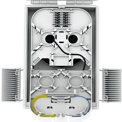 -Made FTTH IP68 8 Cores Fiber Optic Distribution Box with SC Connector 274x175x86