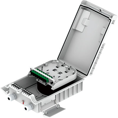 -Made FTTH IP68 8 Cores Fiber Optic Distribution Box with SC Connector 274x175x86