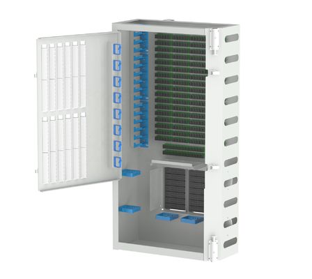 Outdoor FTTX Stainless Inner Structure Fiber Distribution Cabinet with GEN III Series