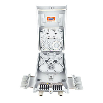 -Made FTTH IP68 8 Cores Fiber Optic Distribution Box with SC Connector 274x175x86