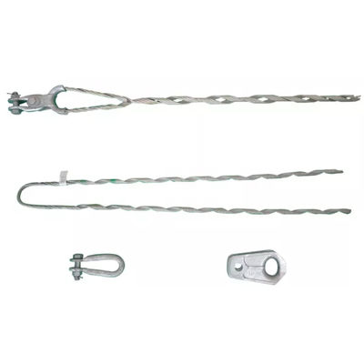 Galvanized Steel Wire Preformed Dead End for ADSS Cable 9.5 10.5 MM Model Number ADSS