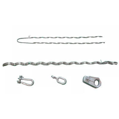 Galvanized Steel Wire Preformed Dead End for ADSS Cable 9.5 10.5 MM Model Number ADSS