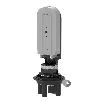 Fiber Fusion Splicer 96 Cores Black Cable Joint Closure for Network FTTH Applications