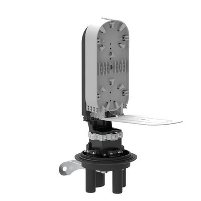 Fiber Fusion Splicer 96 Cores Black Cable Joint Closure for Network FTTH Applications