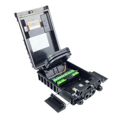 SC Connector Fiber Optic Termination Box for Outdoor IP65 Wall Pole Mount Access