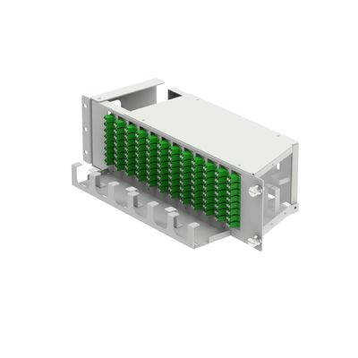 19 Inch Fiber Optic Equipment LC APC Type 96 Cores Swing Optical Patchpanel with 5 Time