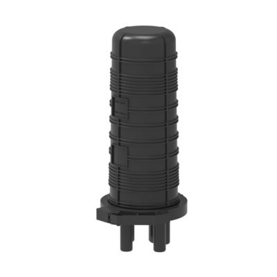96 Cores Fusion Splicer Cable Joint Closure Box for Black Fiber Optic Splice Closure