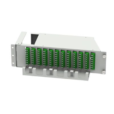 19 Inch Fiber Optic Equipment LC APC Type 96 Cores Swing Optical Patchpanel with 5 Time