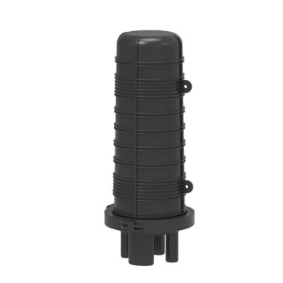 96 Cores Fusion Splicer Cable Joint Closure Box for Black Fiber Optic Splice Closure