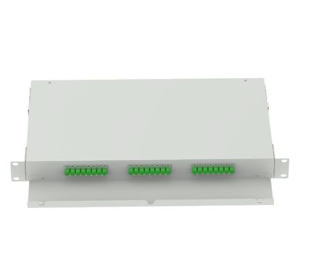 FC APC 24 Ports Optical Distribution Frame for FTTX Network ODN Cold Rolled Steel