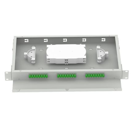 FC APC 24 Ports Optical Distribution Frame for FTTX Network ODN Cold Rolled Steel
